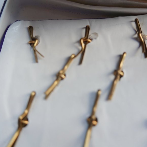 Nautical Tuxedo Cufflinks and Studs 10 Piece Complete Set - Picture 2 of 2